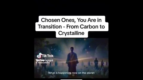You're In a transition from a carbon to crystalline