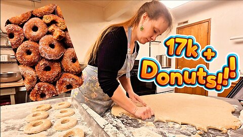 She Makes Around 20,000 Apple Cider Donuts per Season! From Her Garage Converted Bakery.