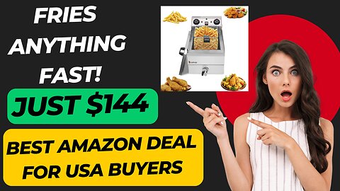 EH101V 1700W 8L Best Electric Commercial Deep Fryer – Honest Review #deepfryer #deepfrying #deepfry
