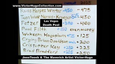 VictorHugo Super Bowl Special LasVegas Death Pool Jim Fetzer Dustin Nemos Russ Winter Susan Bradford