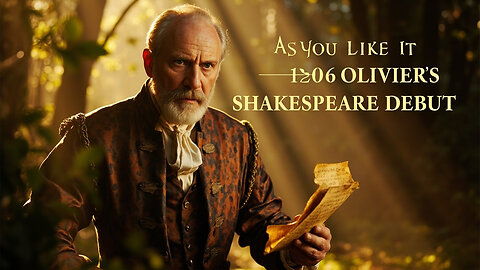 Highlights Of As You Like It (1936) Laurence Olivier’s Shakespeare Debut