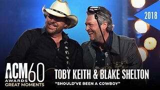 Toby Keith & Blake Shelton - Should've Been A Cowboy (Live from the 53rd ACM Awards)