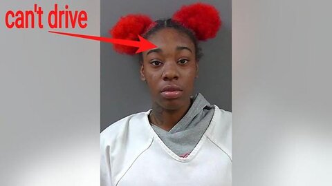 Clown headed nigglywise hits a bus