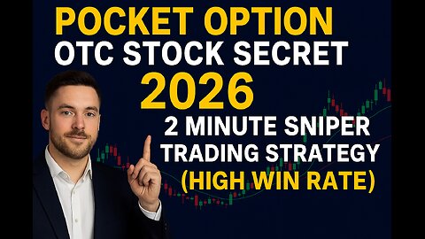 POCKET OPTION OTC STOCK SECRET 2026 Pocket Option 2 Minute Sniper Trading Strategy (HIGH WIN RATE)
