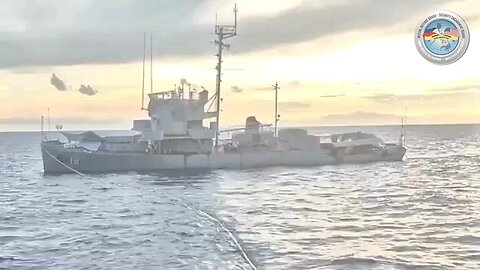 BRP Malvar (PS-19) sank on its own off the Coast of Zambales before it could be used as a Target