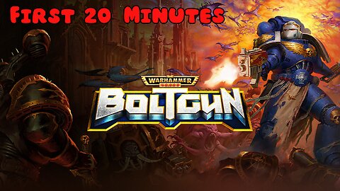 Warhammer 40,000: Boltgun - First 20 Minutes (No Commentary Gameplay)