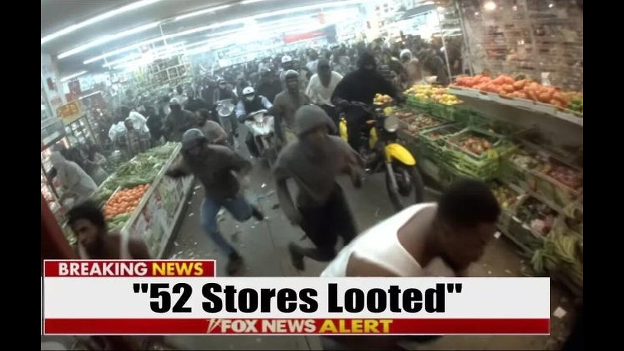 Homeless 'Mob' EMPTIES 52 Stores... as Washington Enters 'The Third World'