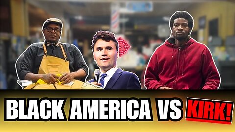 Charlie Kirk vs Black America 👊 The Barbershop Debate Explodes