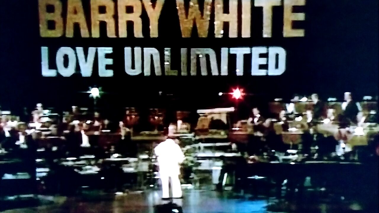 Barry White 1975 I'll Do Whatever You Want Me To Do Live