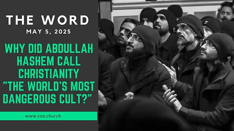 Why did Abdullah Hashem call Christianity "The World's Most Dangerous Cult?"