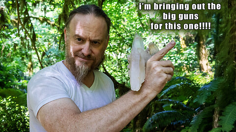 time to bring out the big guns for this!!! My largest most powerful quartz crystal mongolia auction