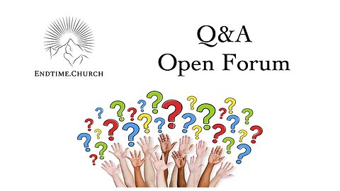 LIVE Q&A TIME!