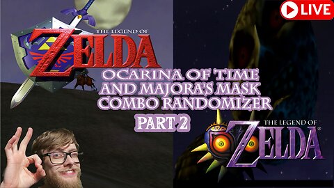 🔴 PART2 Zelda Ocarina of Time/Majora's Mask Combination Randomizer Livestream! Actual N64 Hardware!