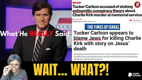 Did Tucker Carlson Really Blame Israel? Full Speech Fact-Check