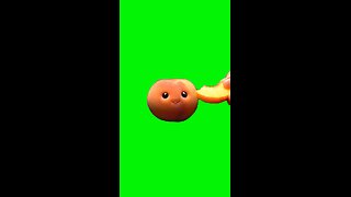 AI Fruit Eating Themselves | Green Screen #aifruit #fruit #ai #asmr #relax #veo3 #cute #meme #memes