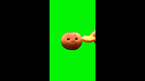 AI Fruit Eating Themselves | Green Screen #aifruit #fruit #ai #asmr #relax #veo3 #cute #meme #memes