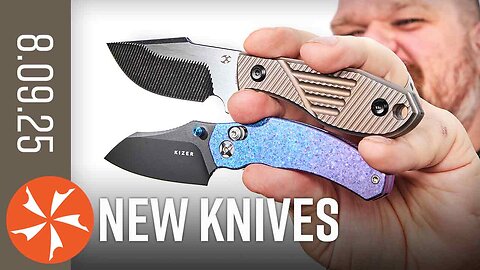 Tanto Time! - MORE New Knives August 9th, 2025 at KnifeCenter