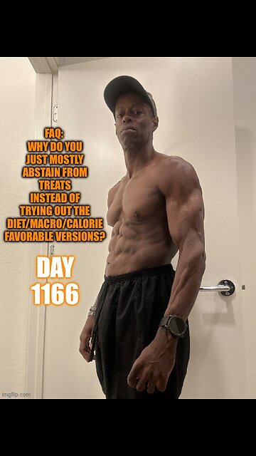 FAQ: why do you just mostly abstain from treats instead of trying out the diet favorable versions?