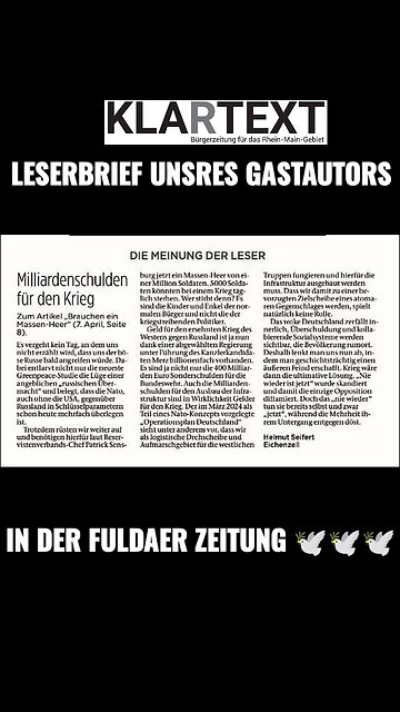 Noch Fragen? - besser was machen: Karsamstag mal: nen Autokorso