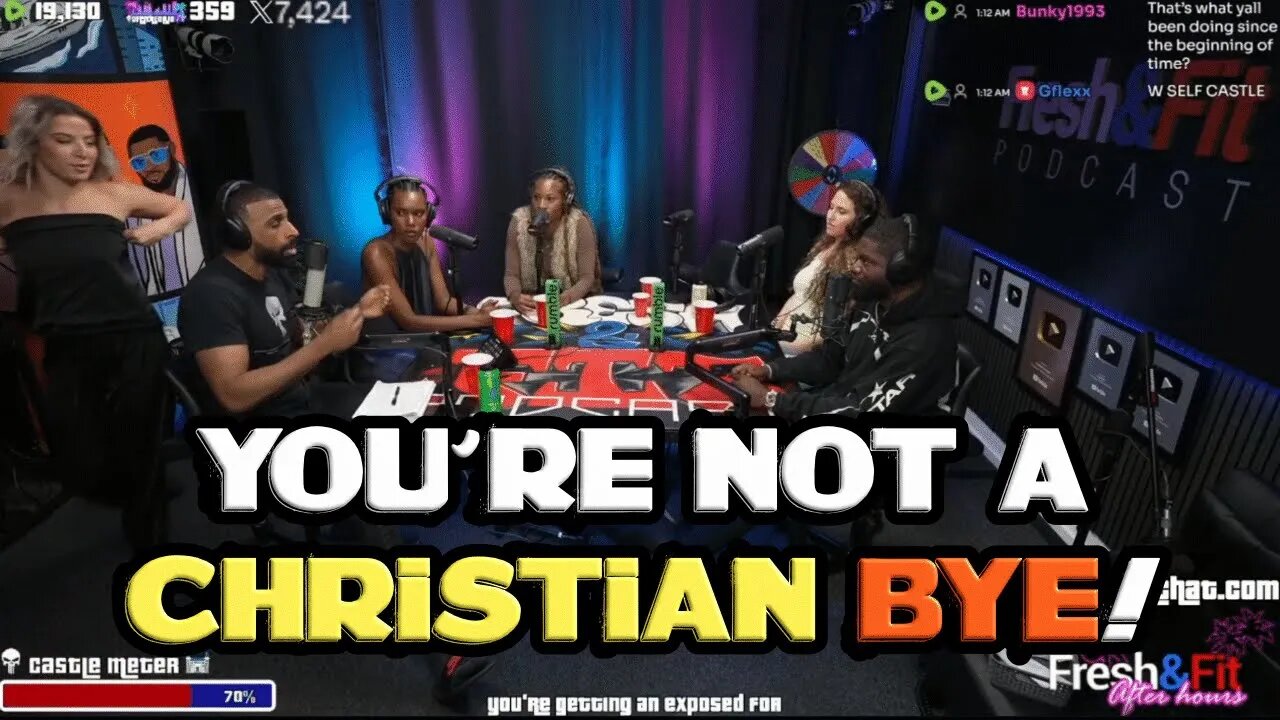 Miss Christian Got Called Out Because She Couldn't Take The TRUTH What Myron Said!