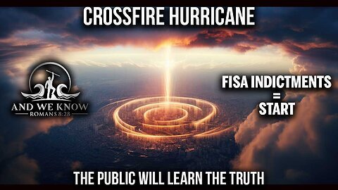 Crossfire Hurricane released, Clinton exposed, PANIC, DNI on ELECTION THEFT, J6, Set the STAGE