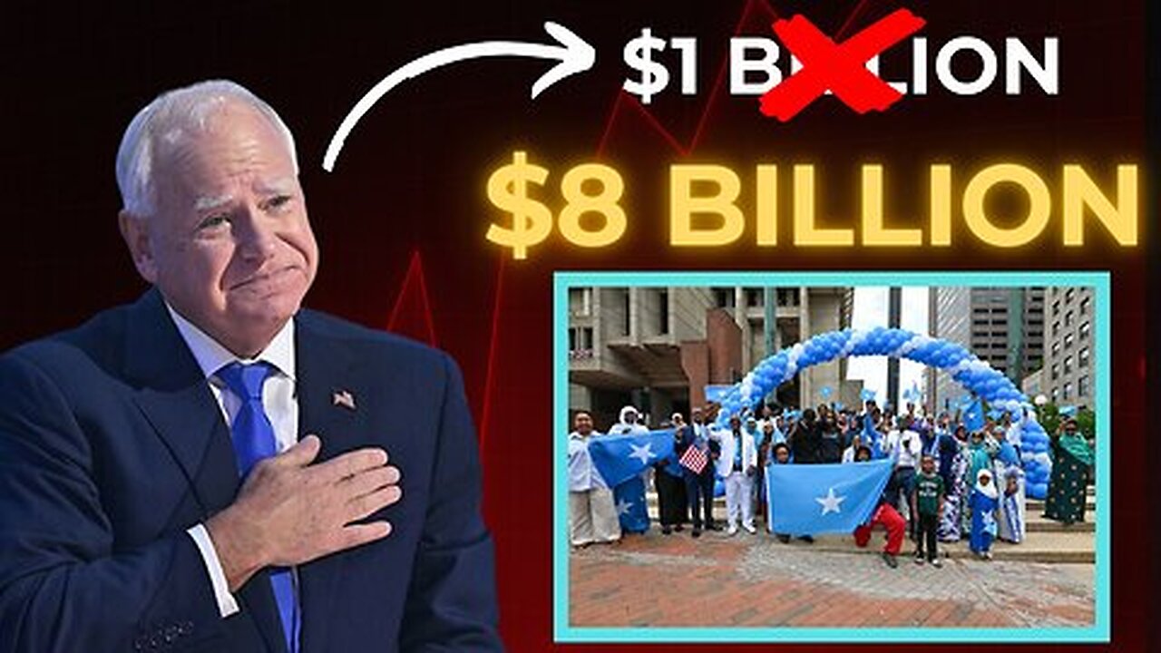 EXPOSED: The $8 BILLION Somali Fraud Network Tim Walz FAILED to Stop