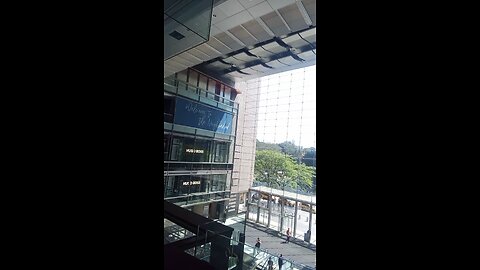 Views of Central Park from Columbus Circle 59th st Shopping Mall It's really exciting!