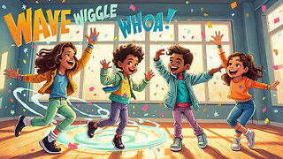 Wave Wiggle Whoa! | Kids Dance Song | Learn the Wave, Wiggle & WHOA Freeze!