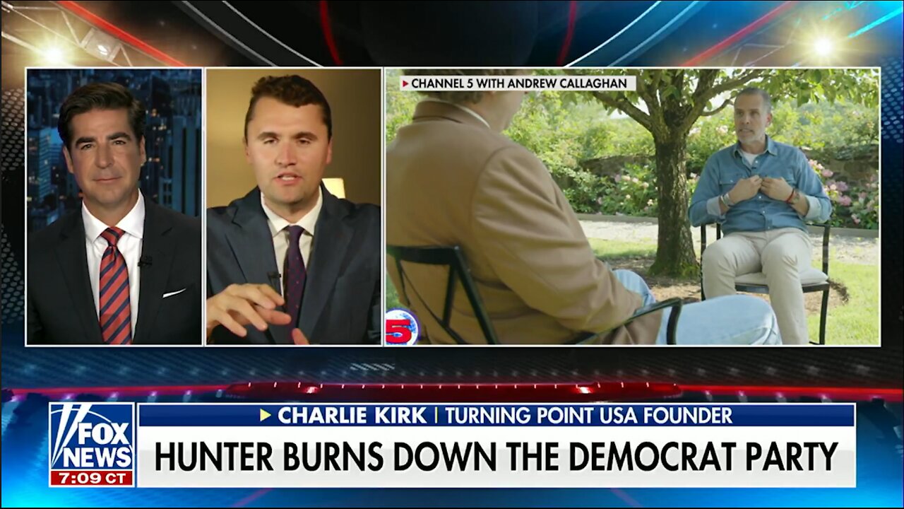 Charlie Kirk On Hunter Biden Interview
