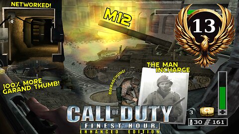 Lets walk with our pal Chuck Walker through the streets of Aachen - CoD:FE Enhanced Edition