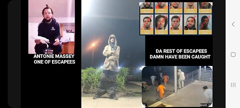 10 LOUISIANA INMATES UNFORTUNATELY ALL BEEN CAUGHT ANTONIE MASSEY MESSAGE TOO DA WOLD BEFO LOCC 💪🏾🔵