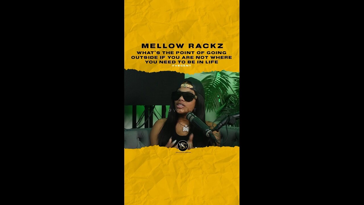@mellowrackz What’s the point of going outside if you are not where you need to be in life