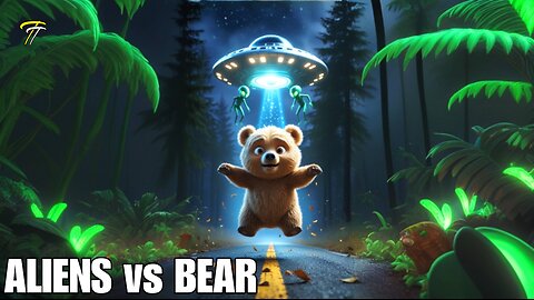 Baby Bear vs Aliens: Abducted, Judged... Then Kicked Out?! 🛸🐻 #UFOshorts