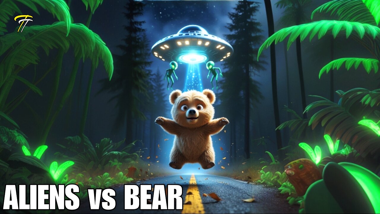 Baby Bear vs Aliens: Abducted, Judged... Then Kicked Out?! 🛸🐻 #UFOshorts