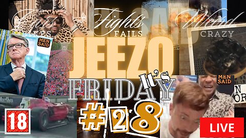 LIVE!! Jeezo It's Friday | Chats, Laughs, and Cold Ones to get the weekend started
