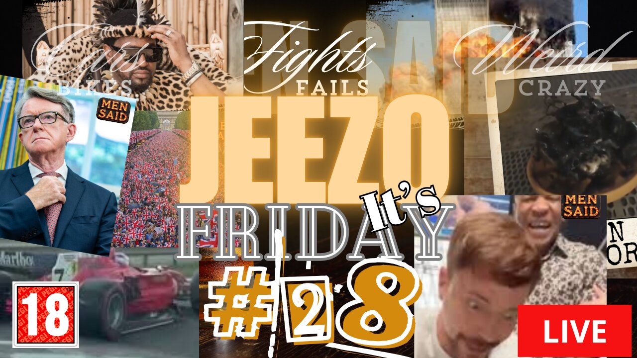 LIVE!! Jeezo It's Friday | Chats, Laughs, and Cold Ones to get the weekend started