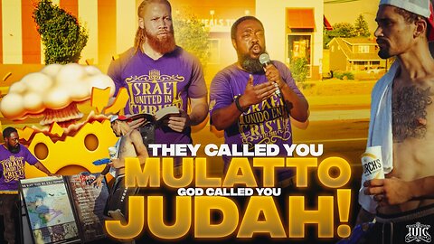 GOD CALLED YOU JUDAH!