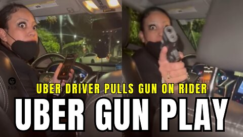 UBER Driver Pulls Gun on Passenger in Hollywood Beach, Florida!