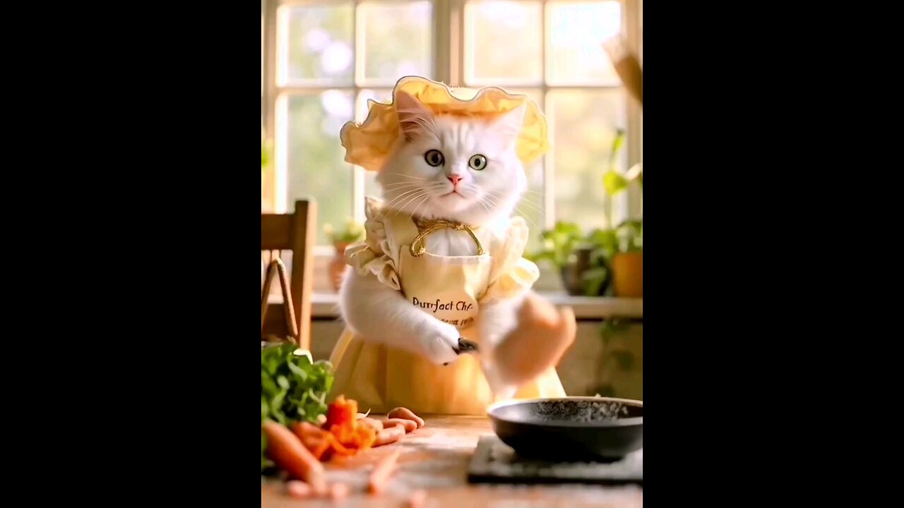 Chef Kitty's Kitchen | Cute Cat Cooking Fun for Kids
