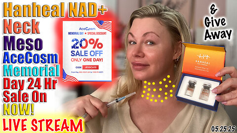 Live NAD+ Complex Neck Mesotherapy, AceCosm Sale On now (9 hours left) Code Jessica10 Saves