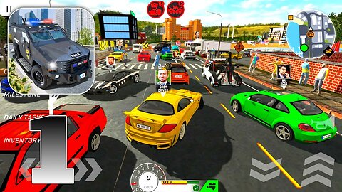 Car Drivers Online : Fun City Gameplay Walkthrough | Part 1 (Android, iOS)