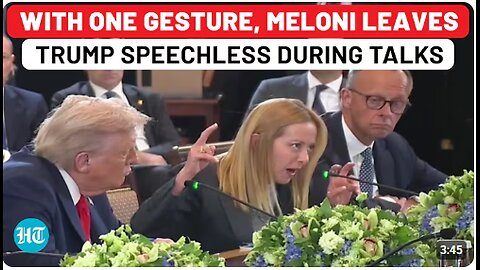 🔥 Trump SHOCKED by Meloni’s Bold Move in Ukraine Peace Talks | Viral Moment