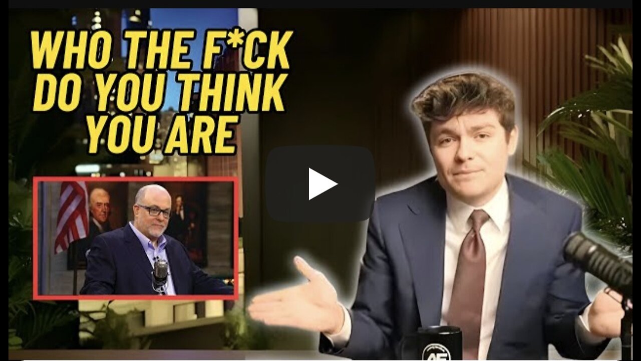 Nick Fuentes GOES OFF On Mark Levin For Talking SH*T