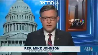 Mike Johnson about the "Famine" in Gaza