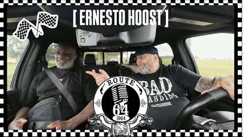 Ernesto Hoost bij route 64