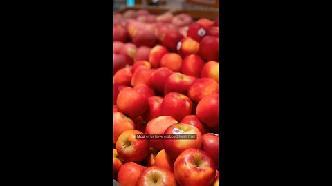 NEVER TAKE OFF STICKERS ON FRUITS