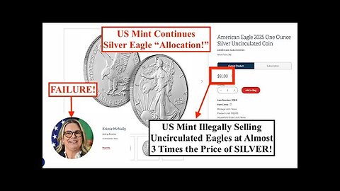 ALERT! US Mint Gets WORSE Under Temp Leadership! (Bix Weir)