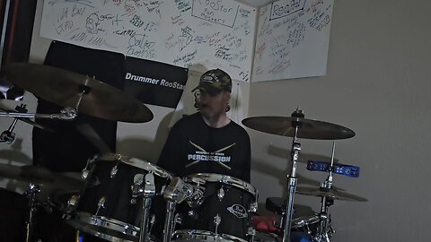 June 29th 2025 Legally Blind Drummer RooStar Drum Solo.