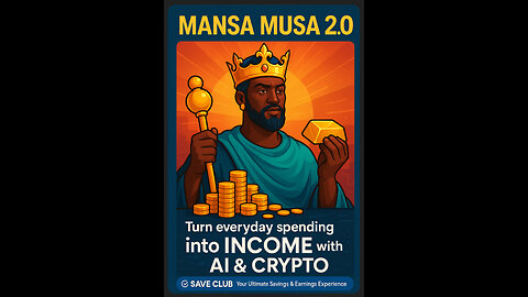 SAVE CLUB - Richest Man in History: "Mansa Musa" Would Rule AI & Crypto too - TOP TEAM ROB BUSER