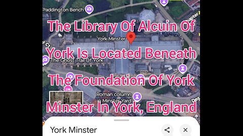 The Library Of Alcuin Of York Is Located Beneath The Foundation Of York Minster In York, England